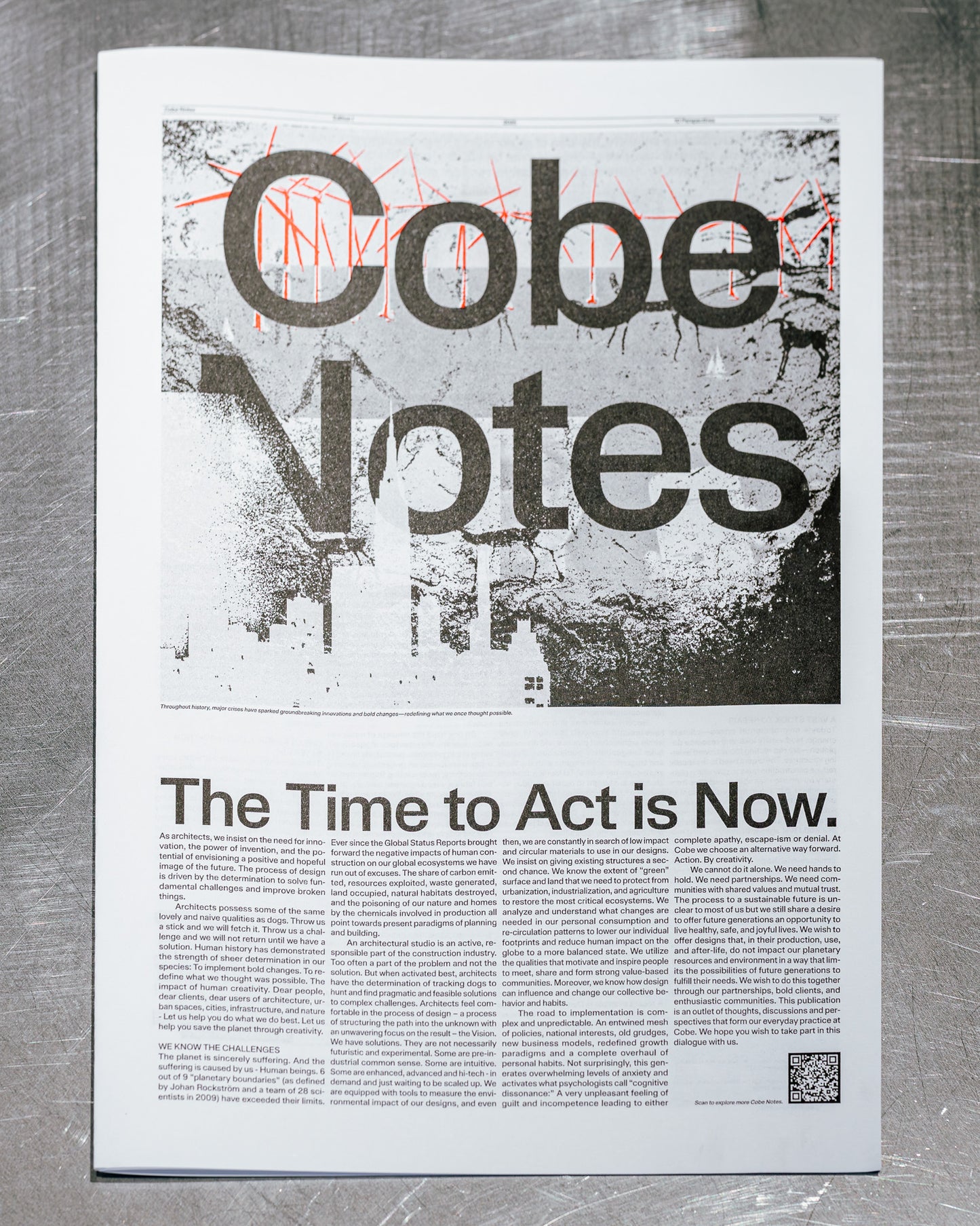 Cobe Notes, Edition I