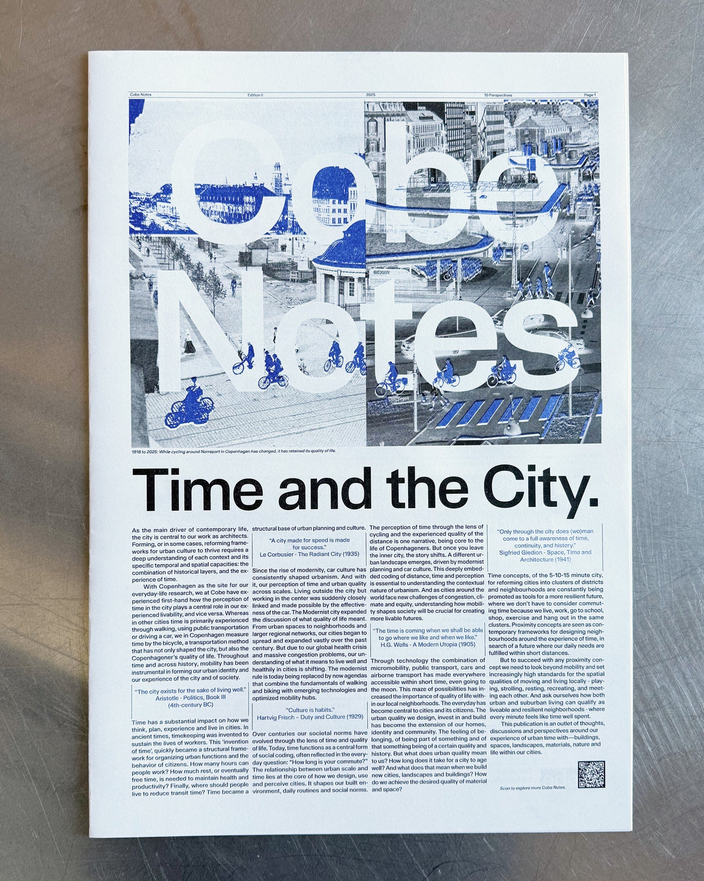 Cobe Notes, Edition II