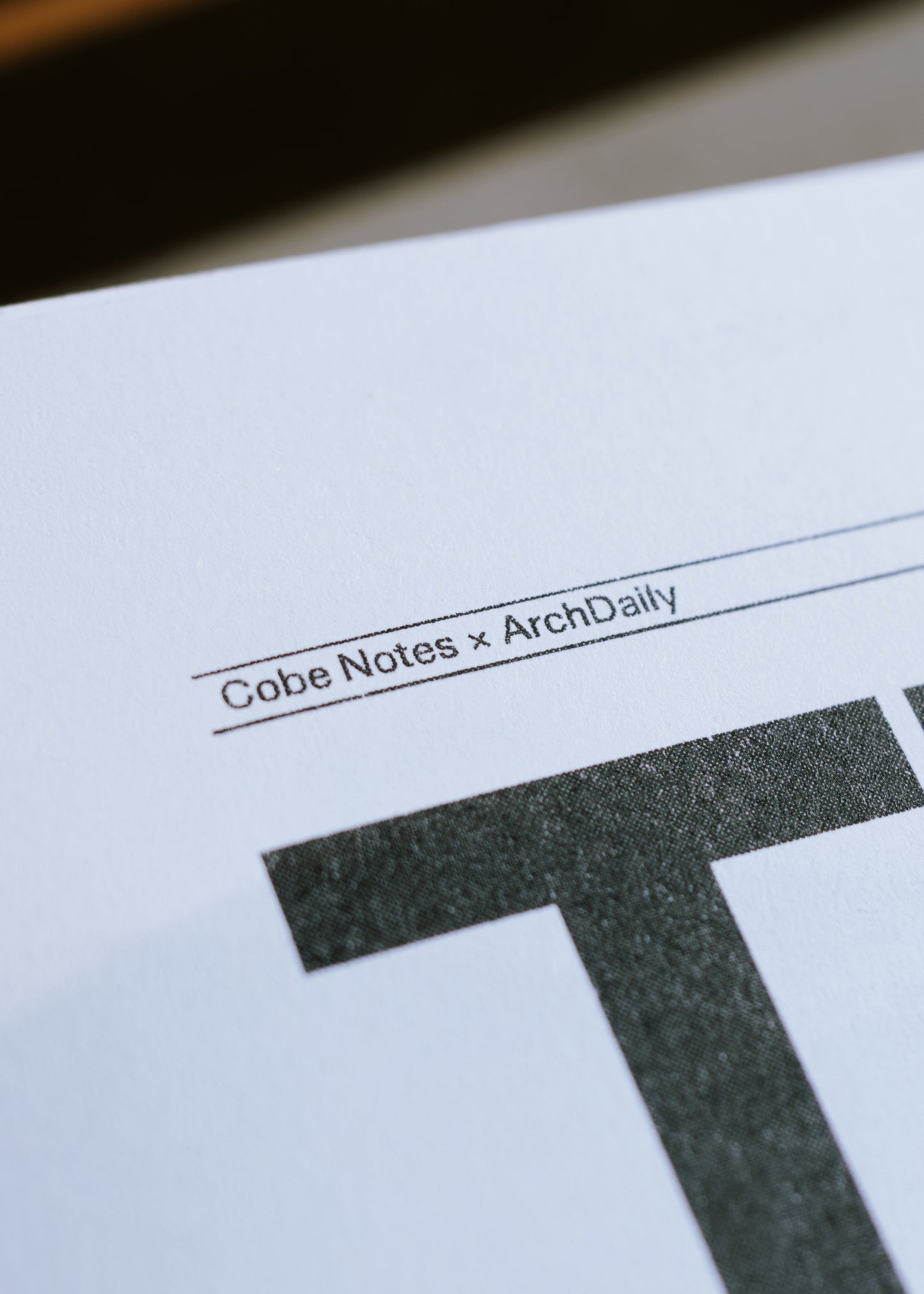Cobe Notes, Edition III