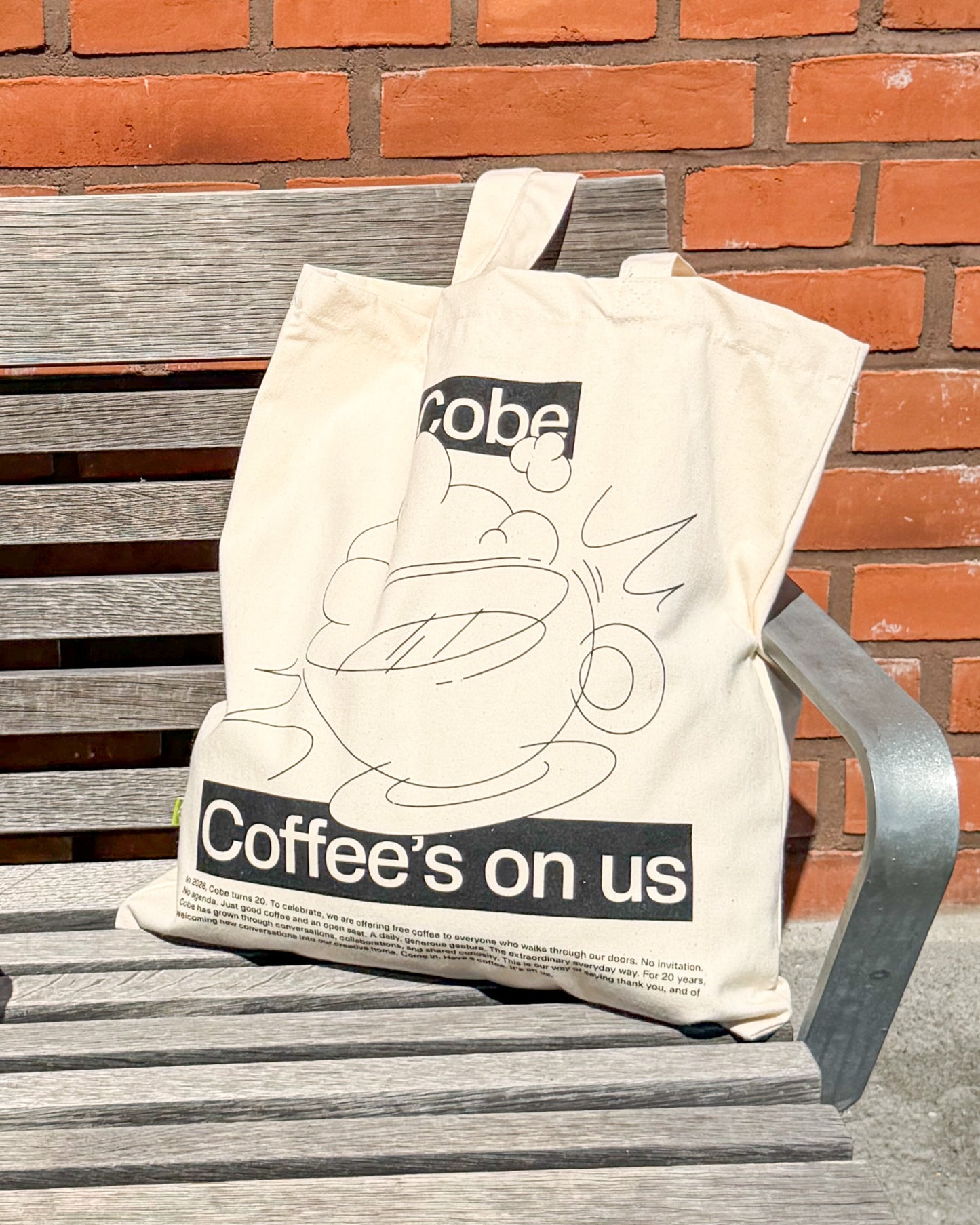 Tote Bag - Coffee's on us