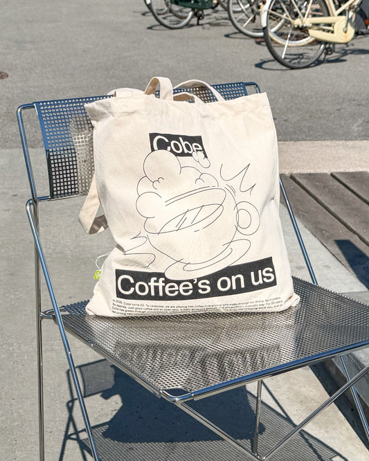 Tote Bag - Coffee's on us